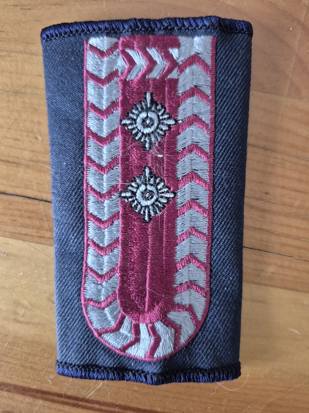 Embroidered Rank Insignia Patch