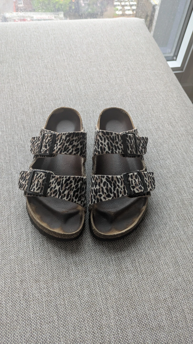 Birkenstock Arizona Limited Edition Leopard Print Sandals - photo 2