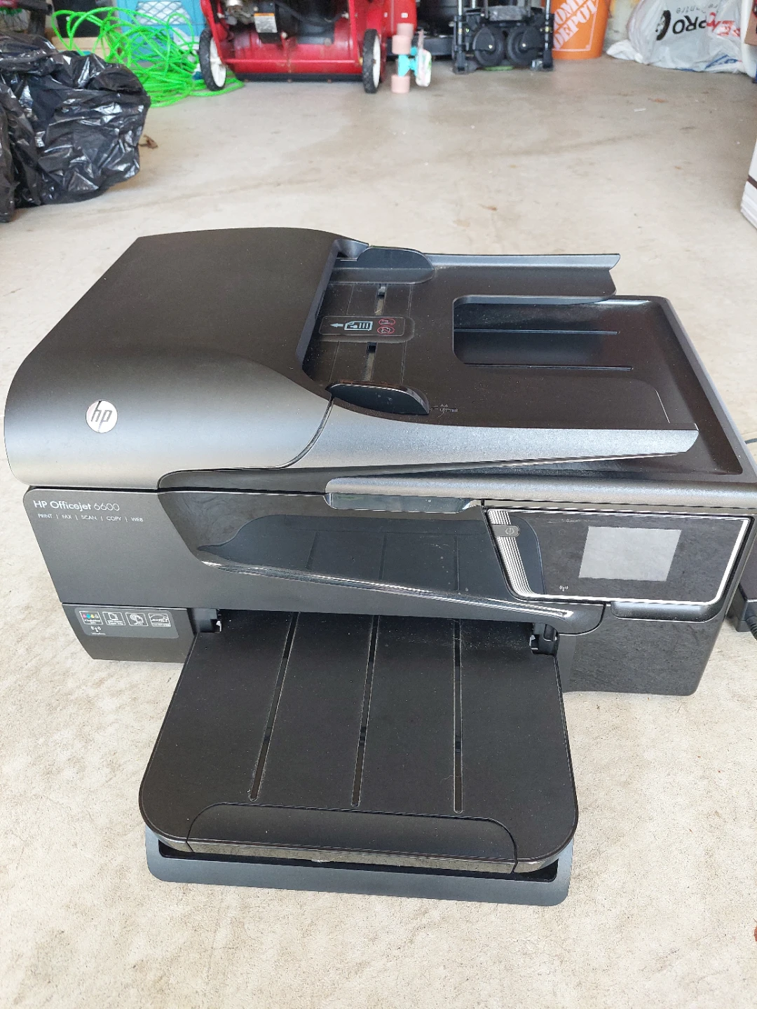 HP Officejet 6600 - All-in-One Printer/Scanner/Copier/Fax - photo 3