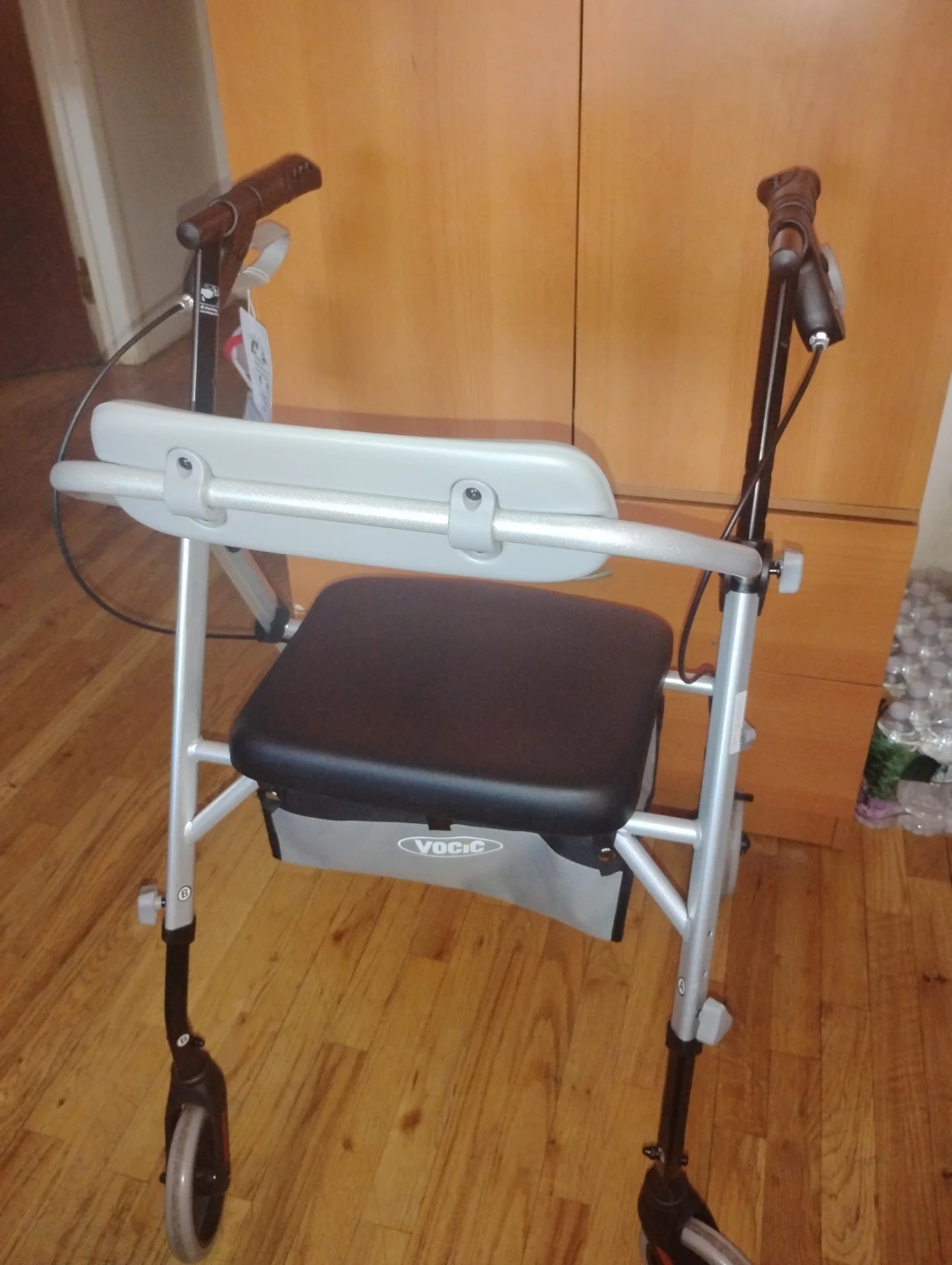 VOCIC All in One ErgoComfort Walker with Seat and Back Support