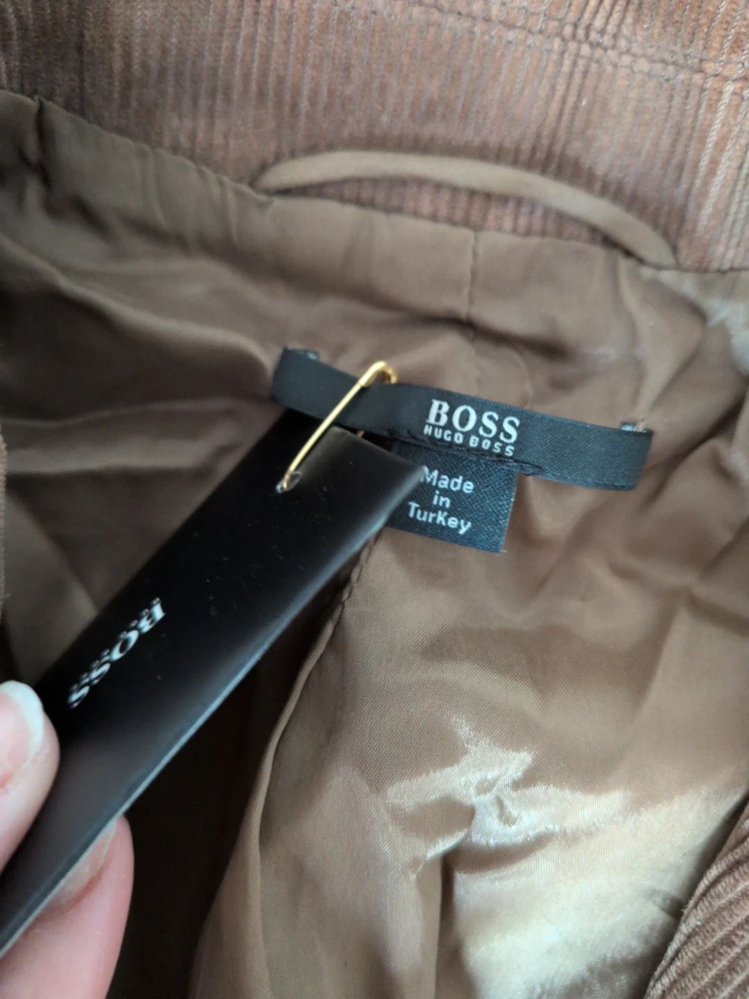 BOSS Hugo Boss Corduroy Blazer - Size UK 4 - photo 2