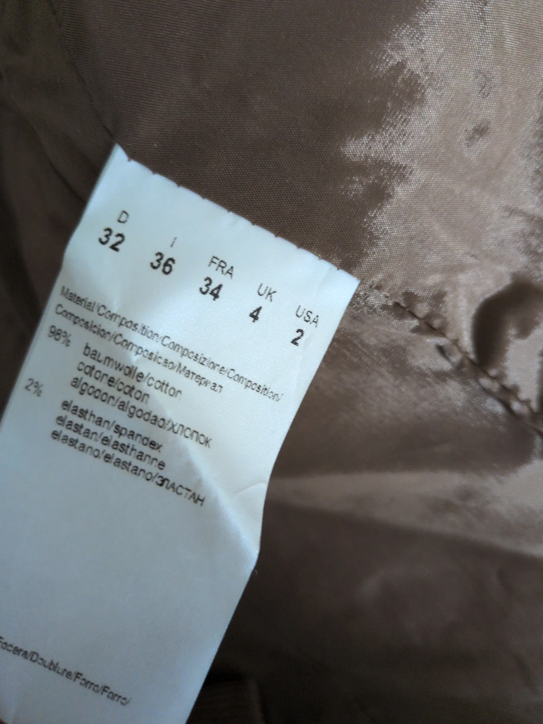 BOSS Hugo Boss Corduroy Blazer - Size UK 4 - photo 4