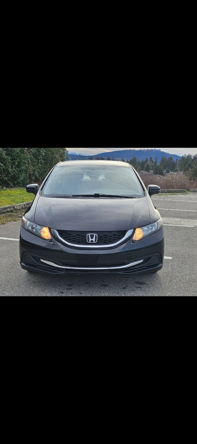 Black Honda Civic Sedan 2015