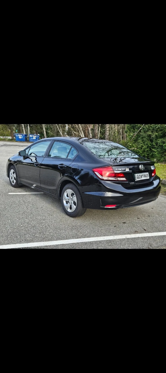 Black Honda Civic Sedan 2015 - photo 2