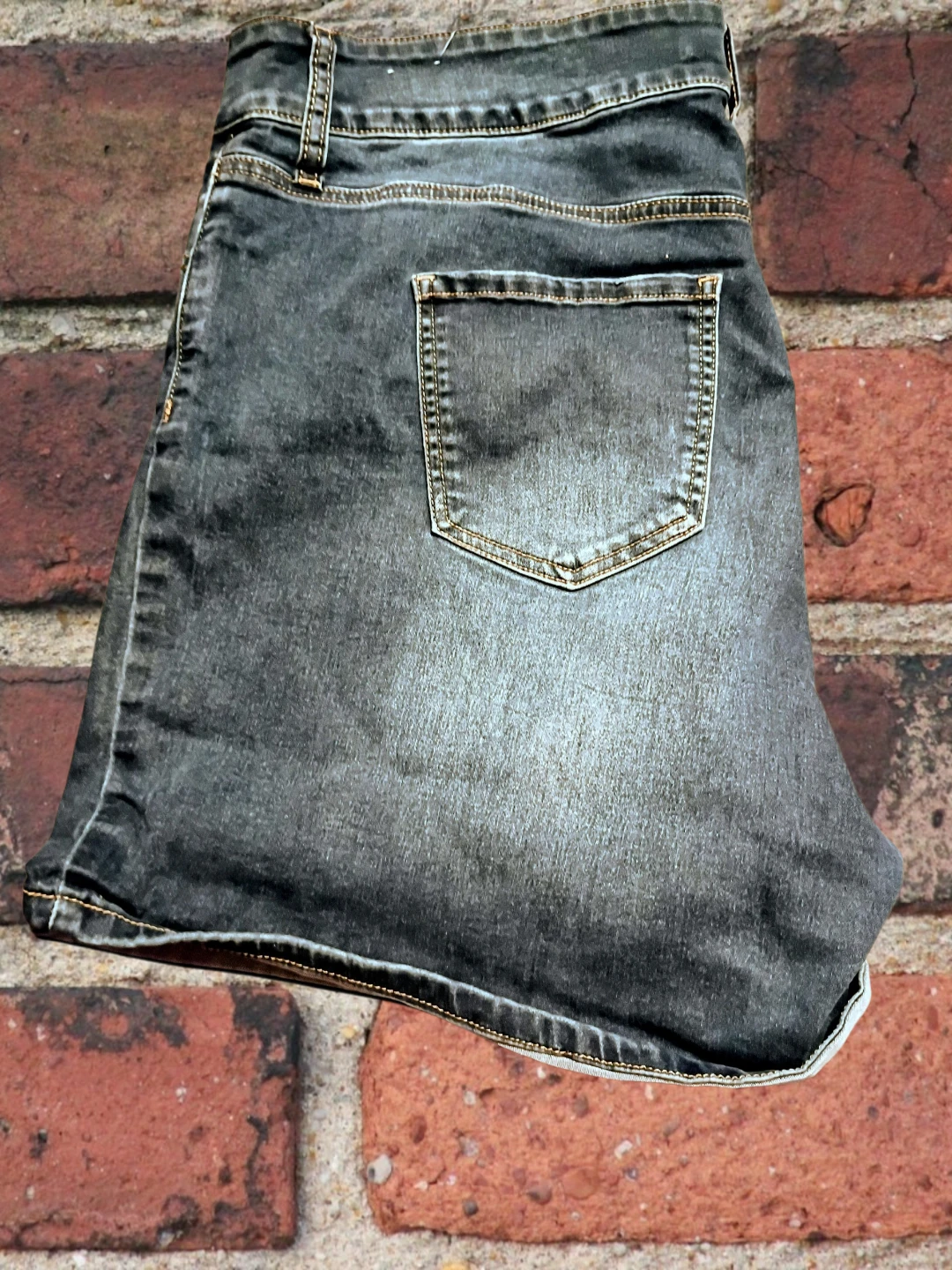 Women's jean shorts by Gemma Rae size 22W comfortable fit..