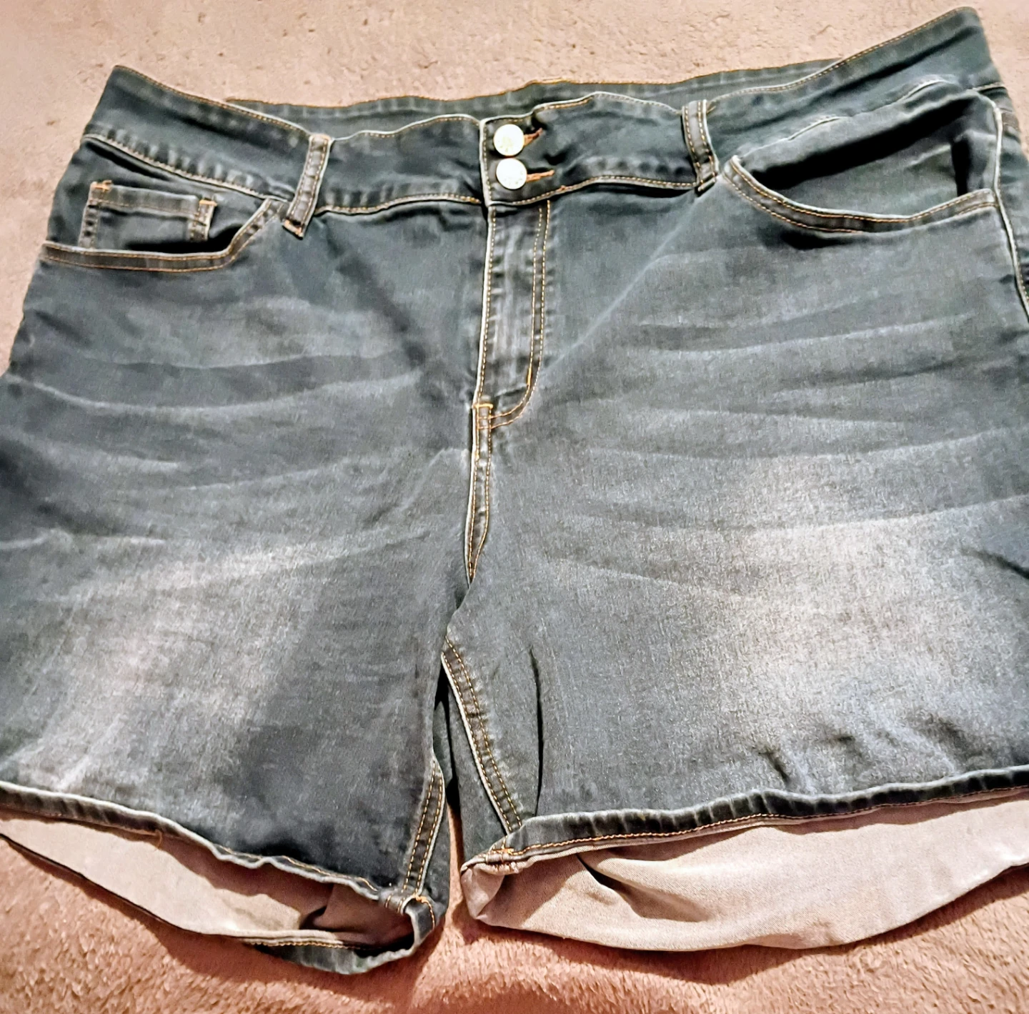 Women's jean shorts by Gemma Rae size 22W comfortable fit.. - photo 2