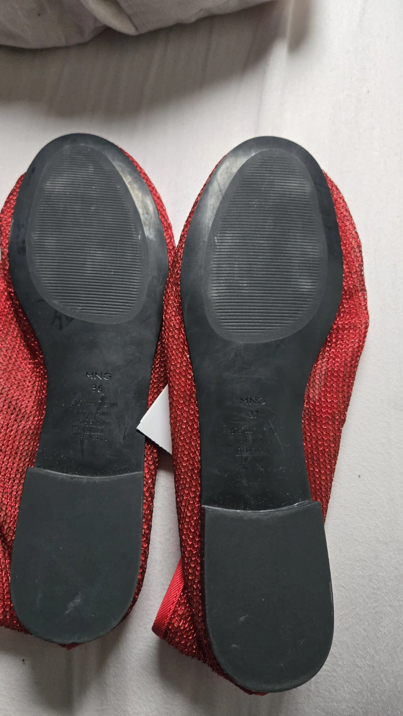 NEW Spanish Red MNG Ballet Flats - photo 5