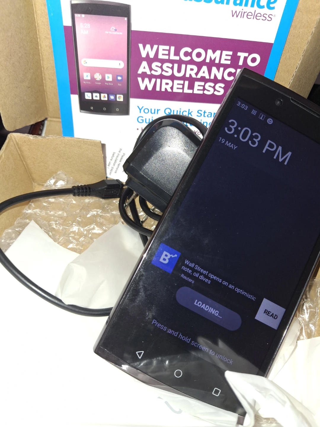 UMX Android Smartphone with Charger and Box - photo 2