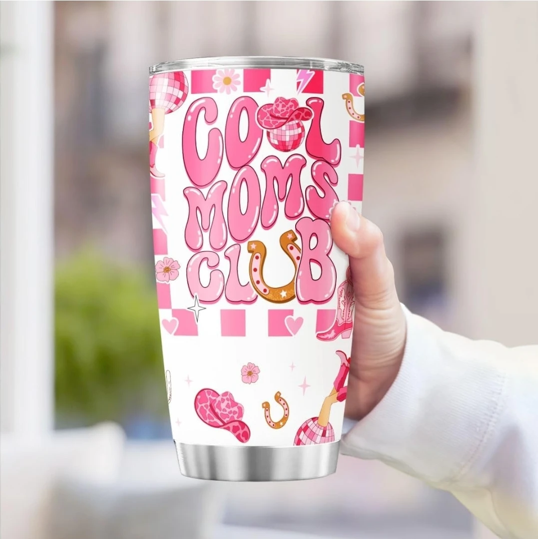 20 Oz Tumbler with Lid and Straw - Cool Moms Club - photo 3