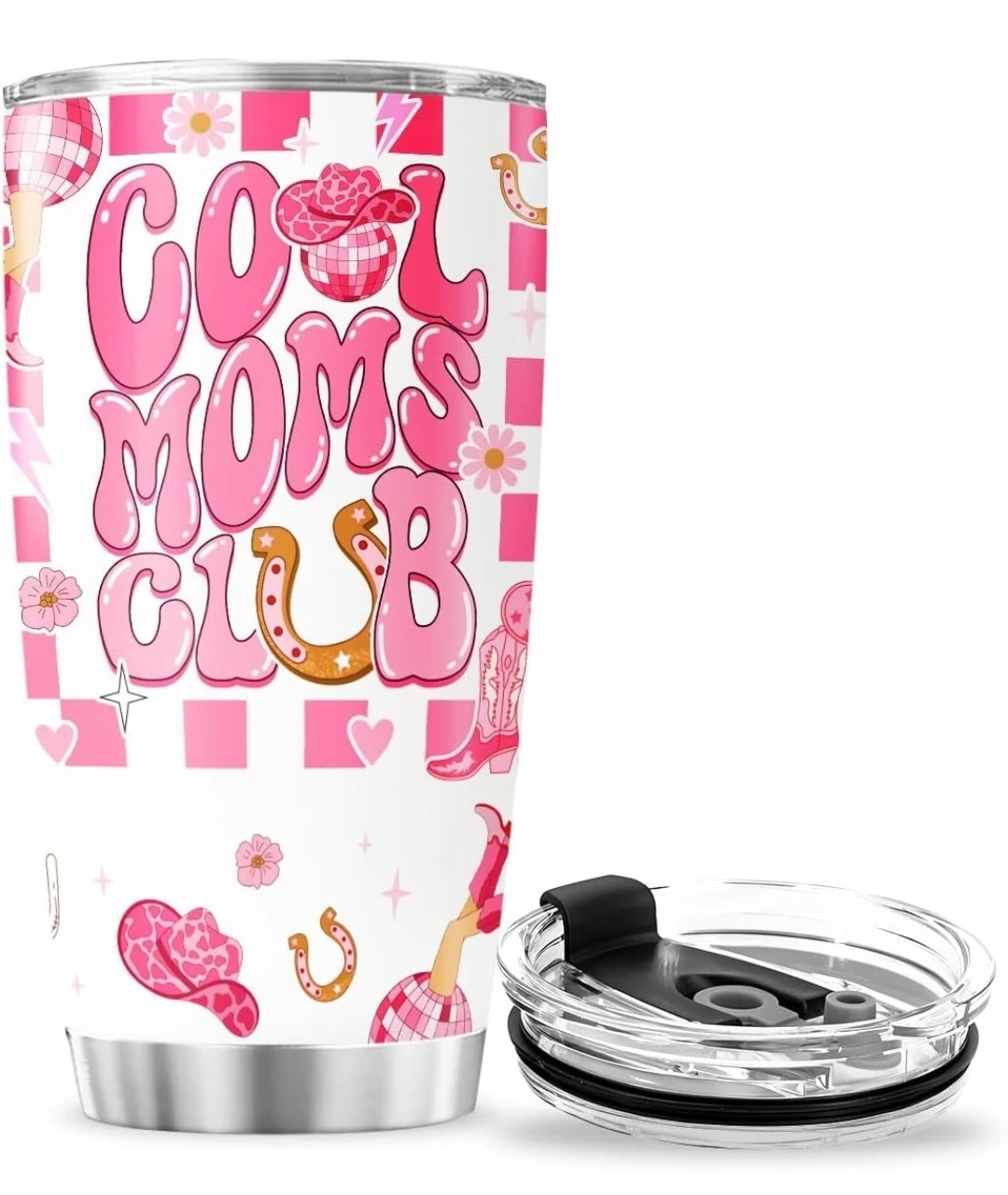 20 Oz Tumbler with Lid and Straw - Cool Moms Club - photo 4