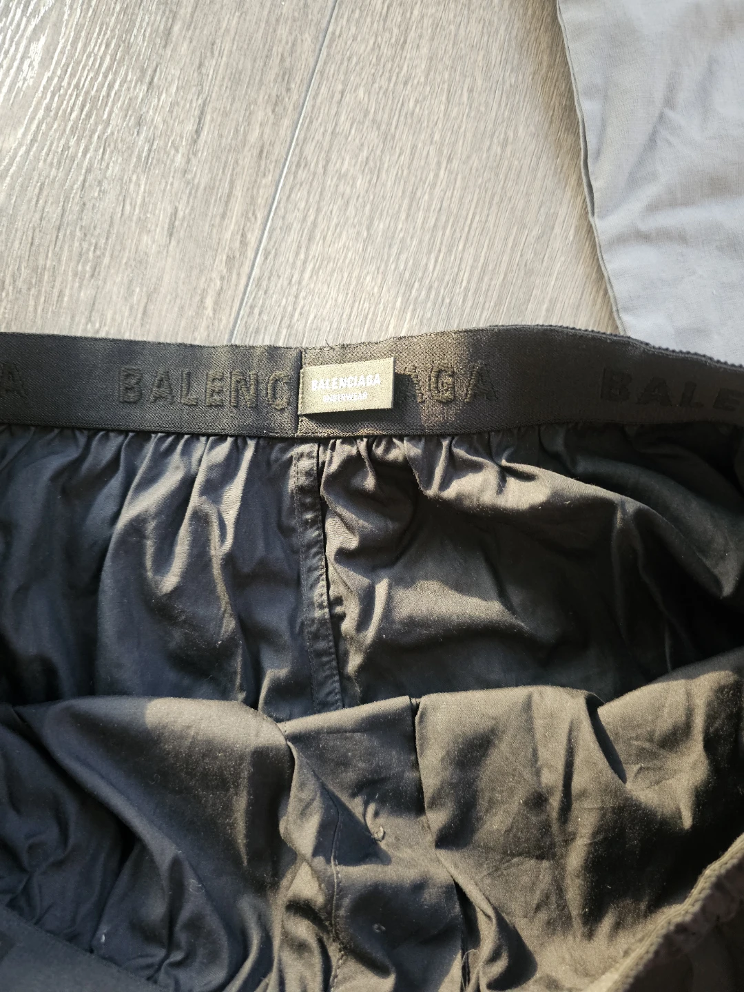 Balenciaga Women's A-Line Boxer Shorts in Black - photo 3