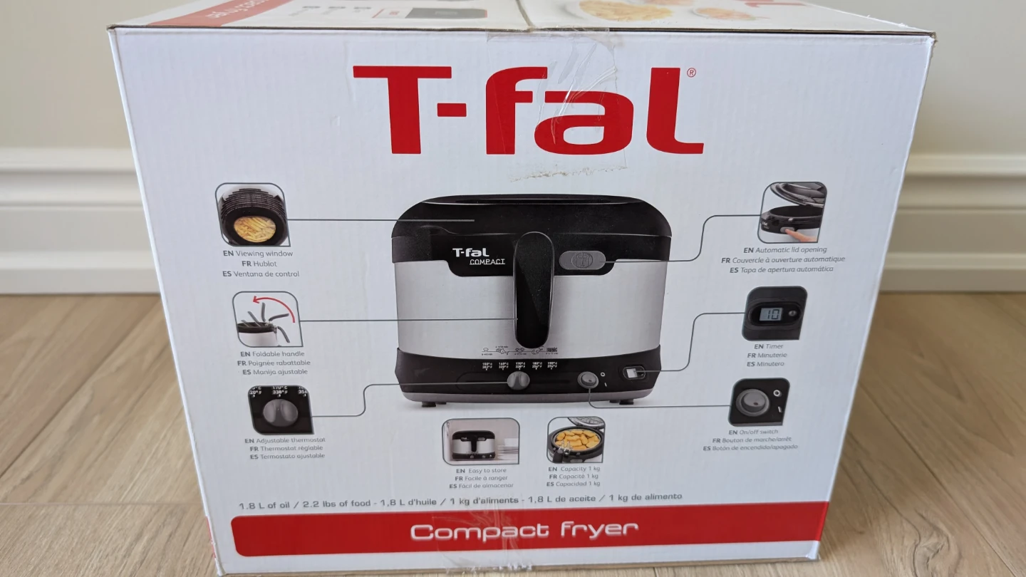 T-Fal Compact Fryer (NEW)