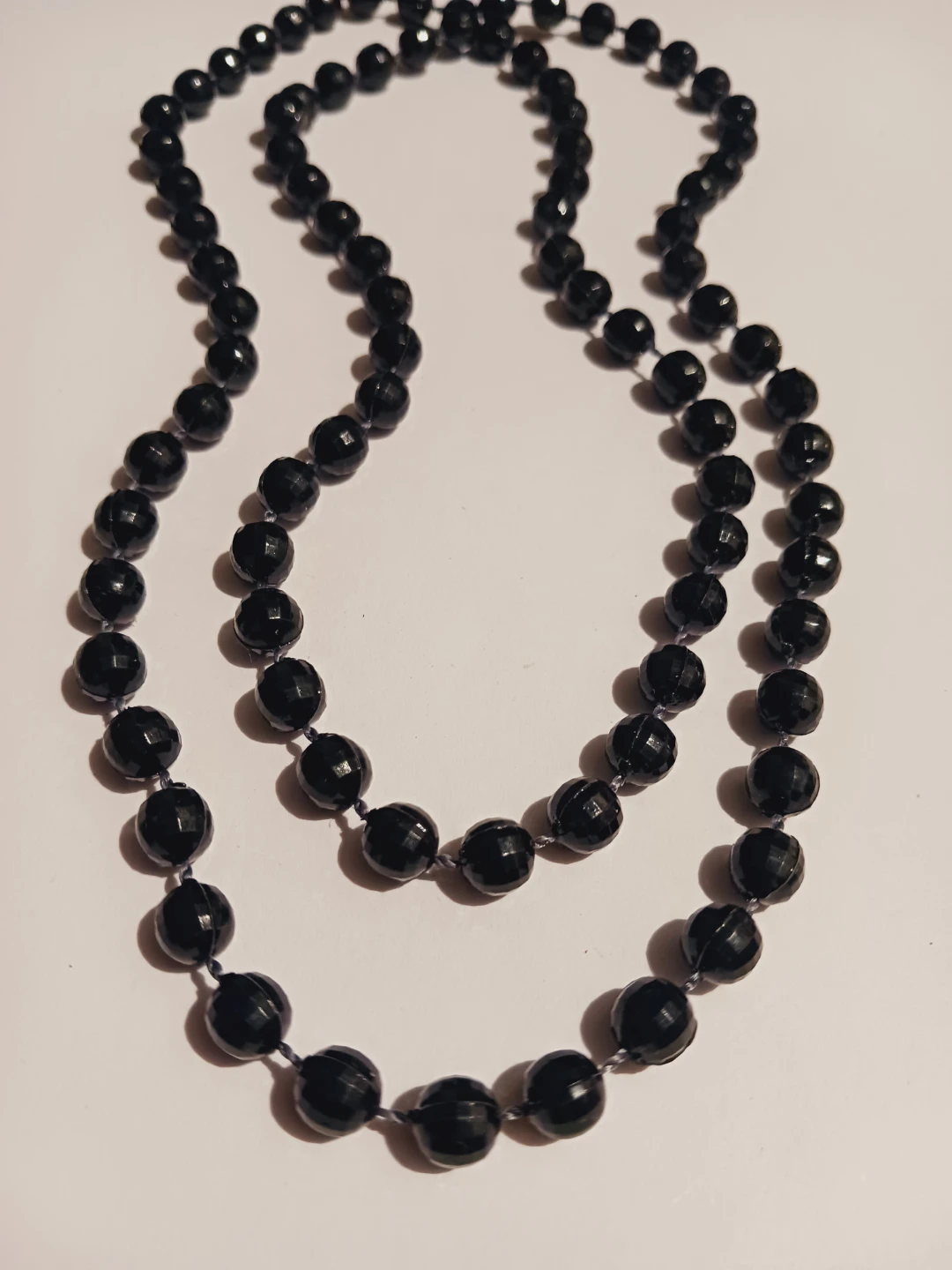 Black Beaded Necklace - photo 2