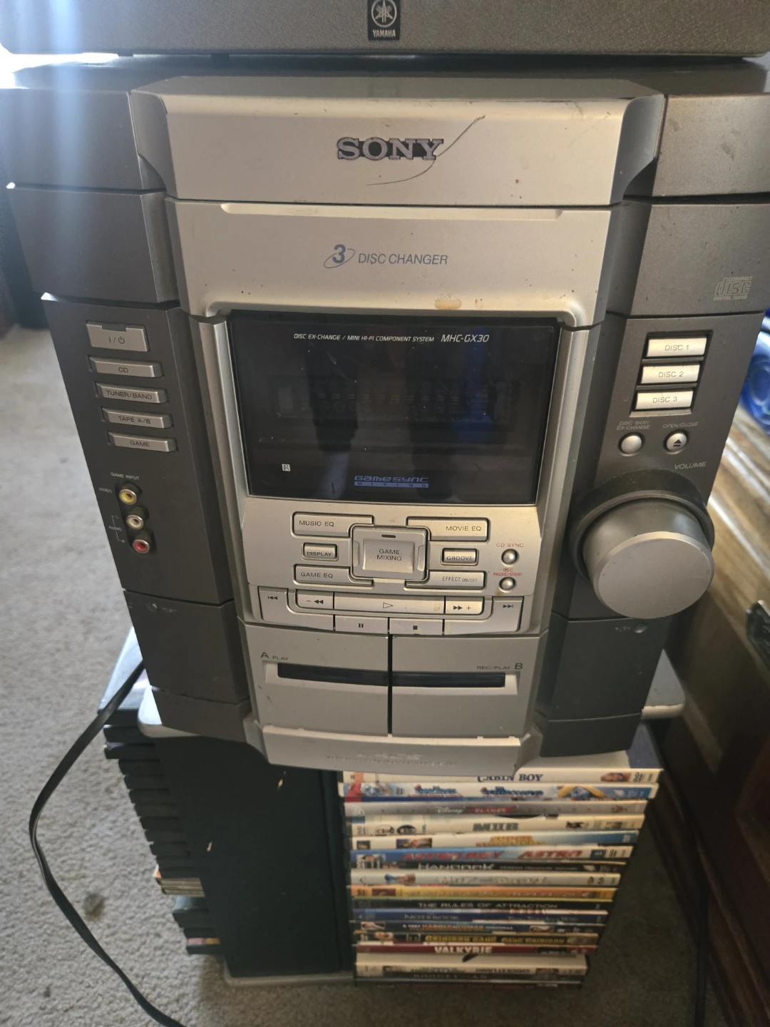 Sony MHC-GX30 Mini Hi-Fi Component System with Yamaha Speakers - photo 2