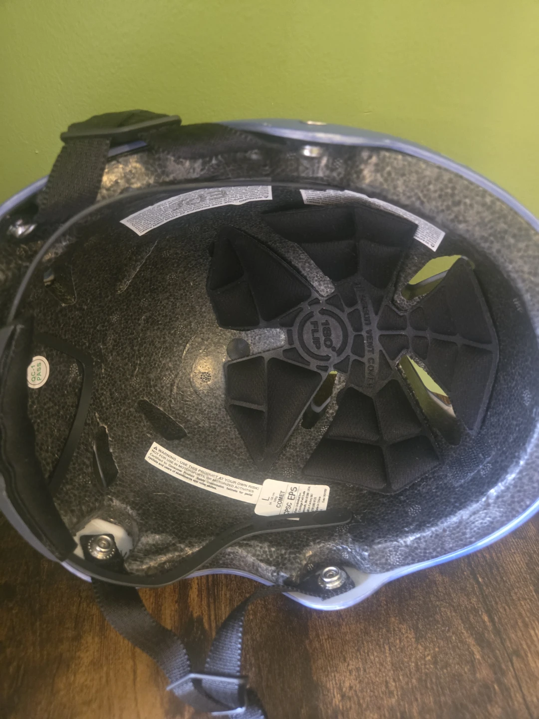 Bern kids Blue Bike Helmet - photo 2
