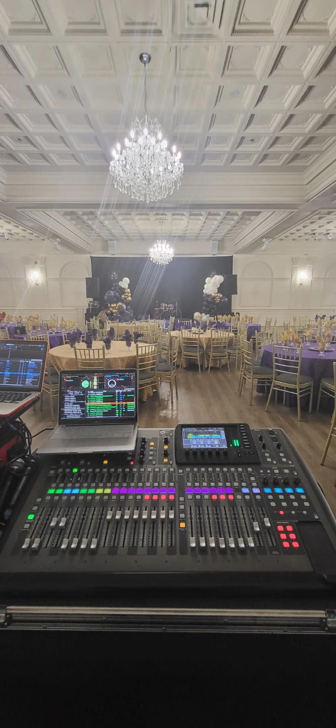 Professional Audio Mixer and DJ Equipment Setup - photo 4