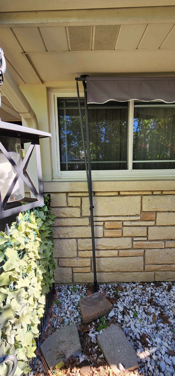 Gray Manual Retractable Awning - photo 2
