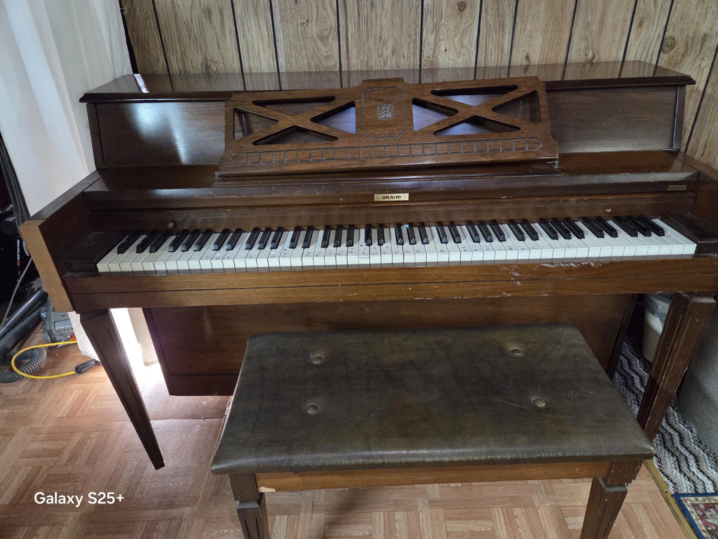 Opiano Upright Piano with Bench