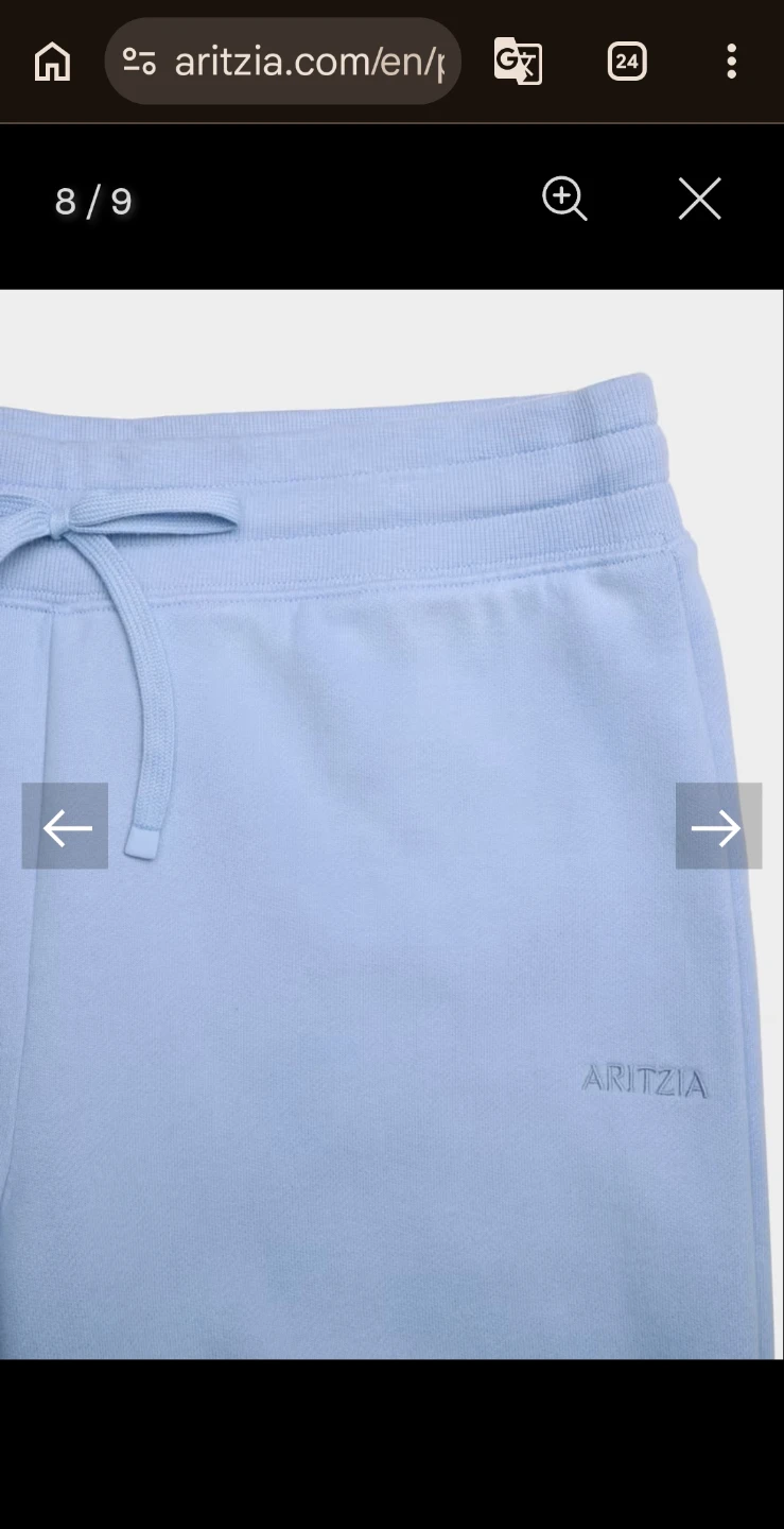Aritzia Light Blue Sweatpants - photo 2