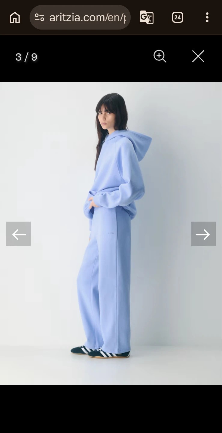 Aritzia Light Blue Sweatpants - photo 3