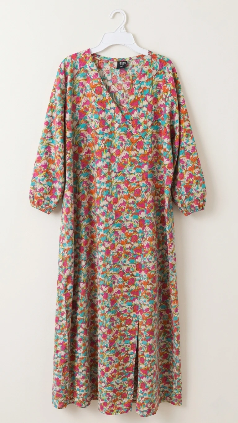 Floral Maxi Dress multicolored