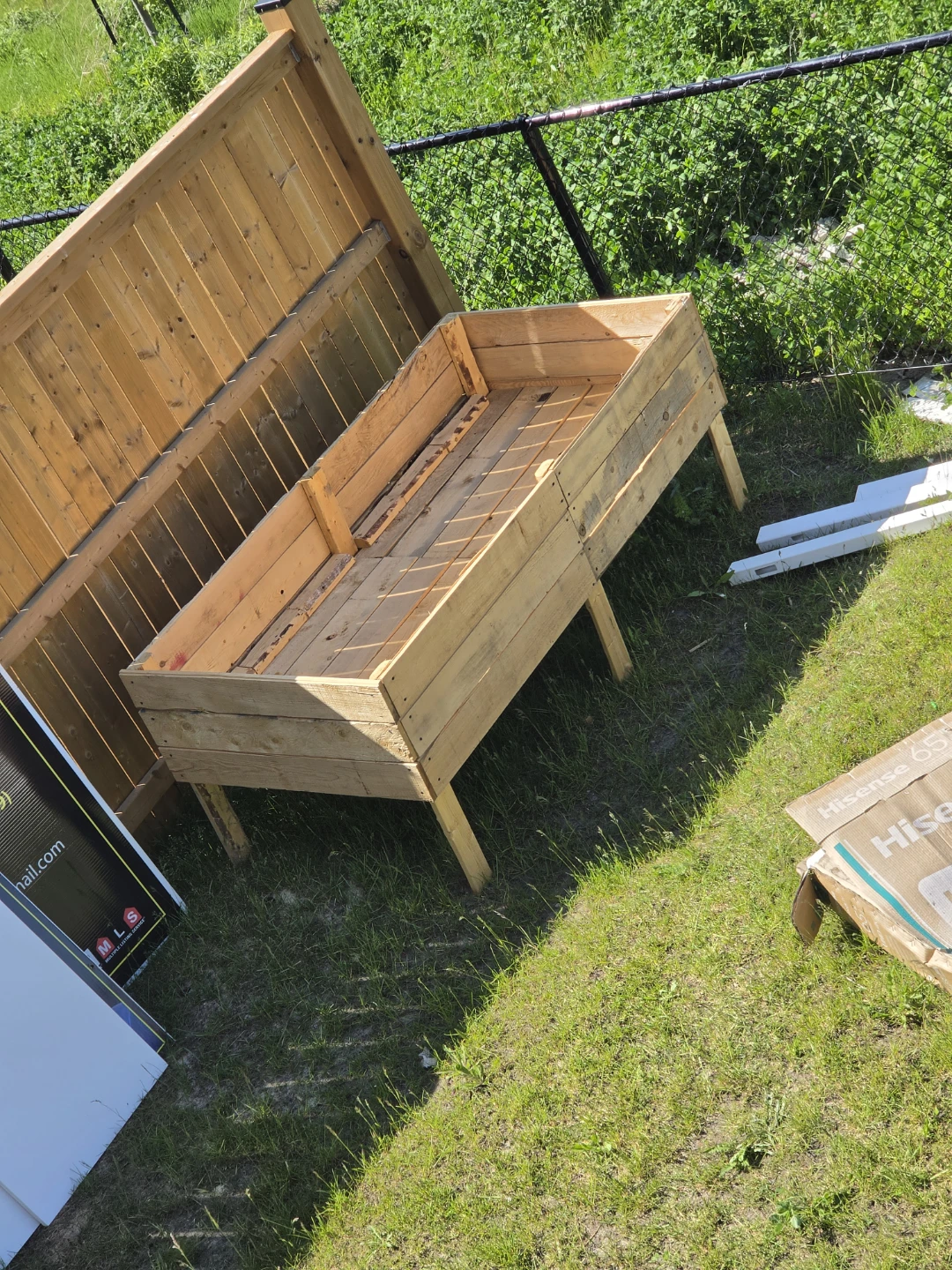 Wooden Raised Garden Bed