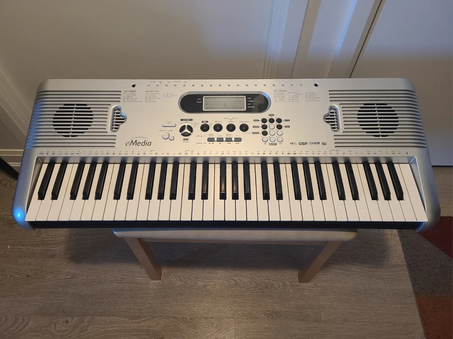 eMedia MS 511 DSP Touch Electronic Keyboard