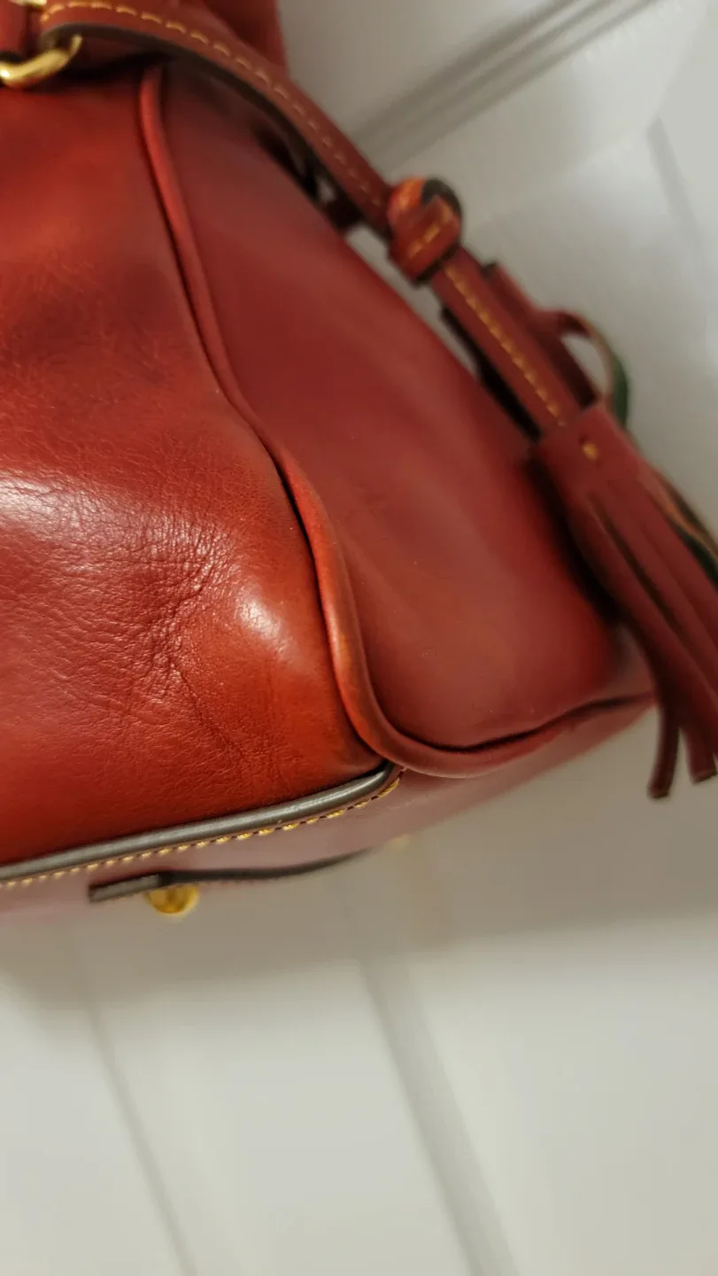 Dooney & Bourke Florentine Domed Leather Satchel - photo 5