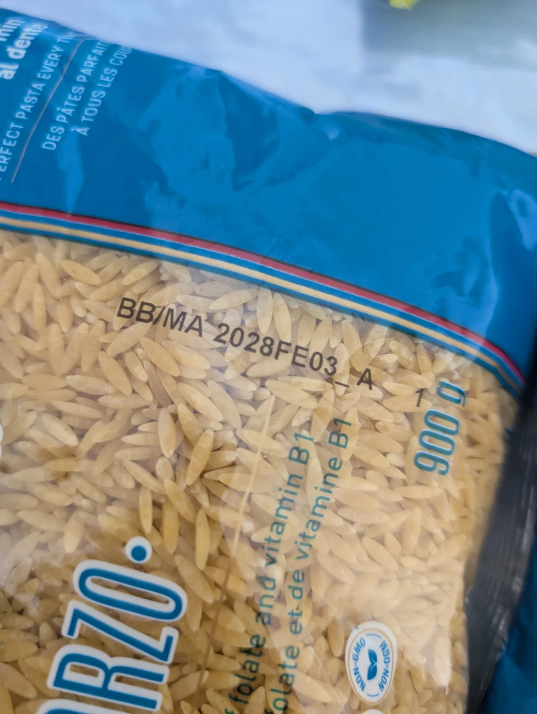 ItalPasta Orzo Pasta - 4 x 900g Bags - photo 3