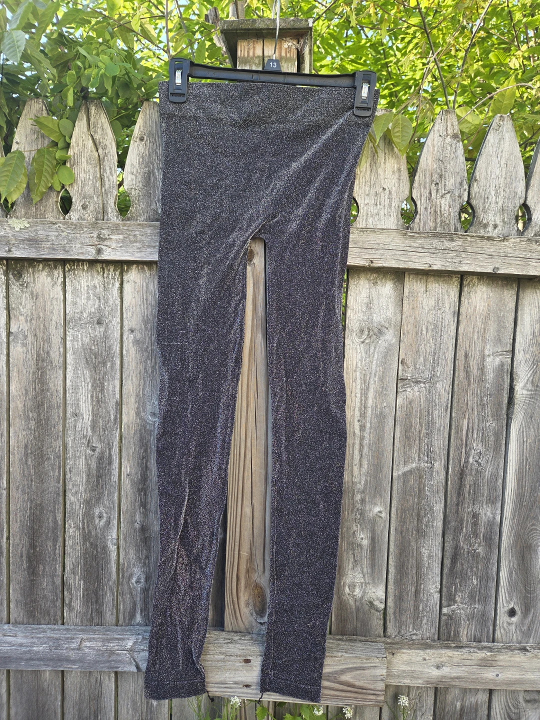 JUST ONE Women's Sparkle Leggings Size S