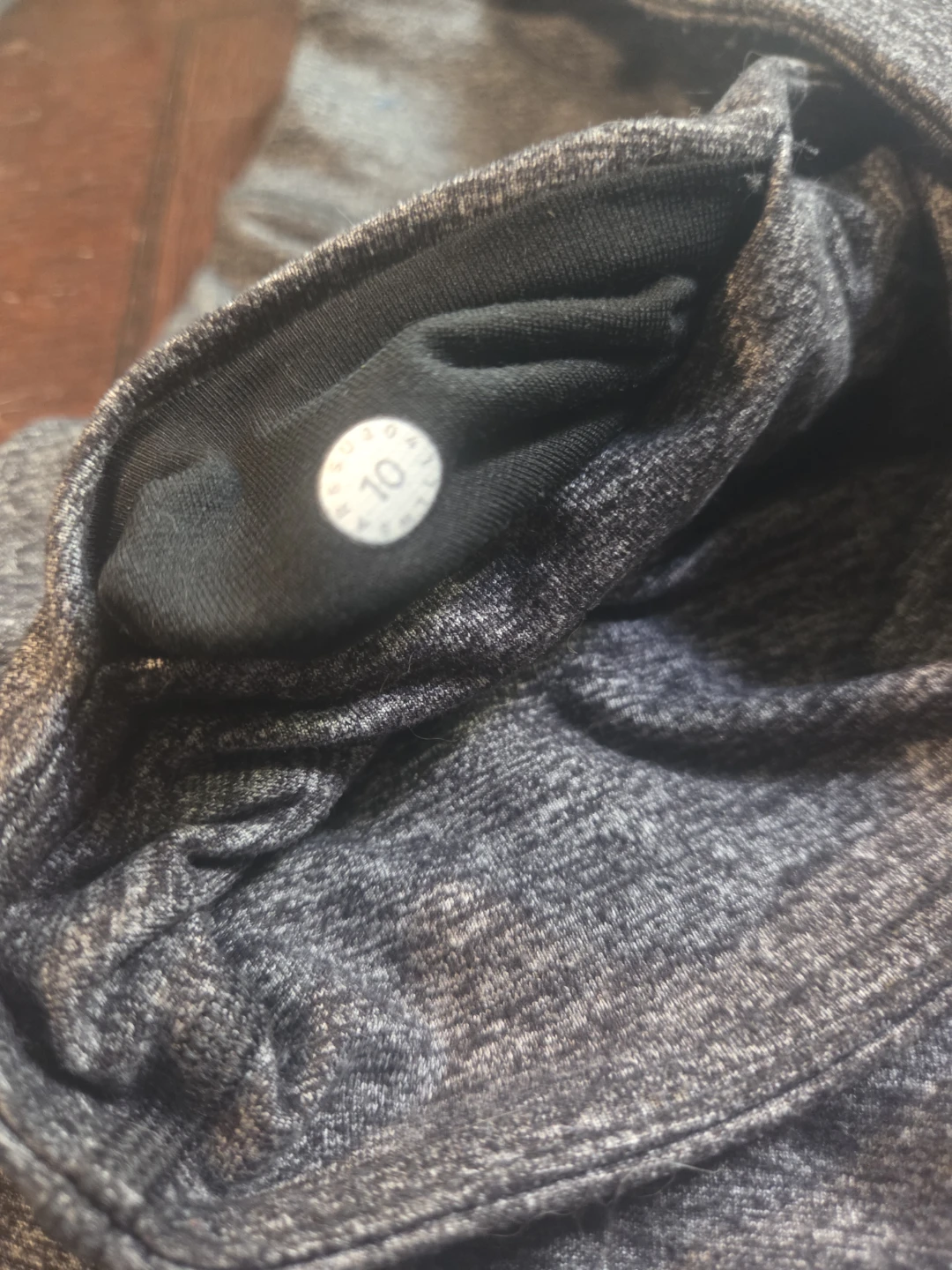 Lululemon Grey Heathered Leggings Size 10 - photo 2