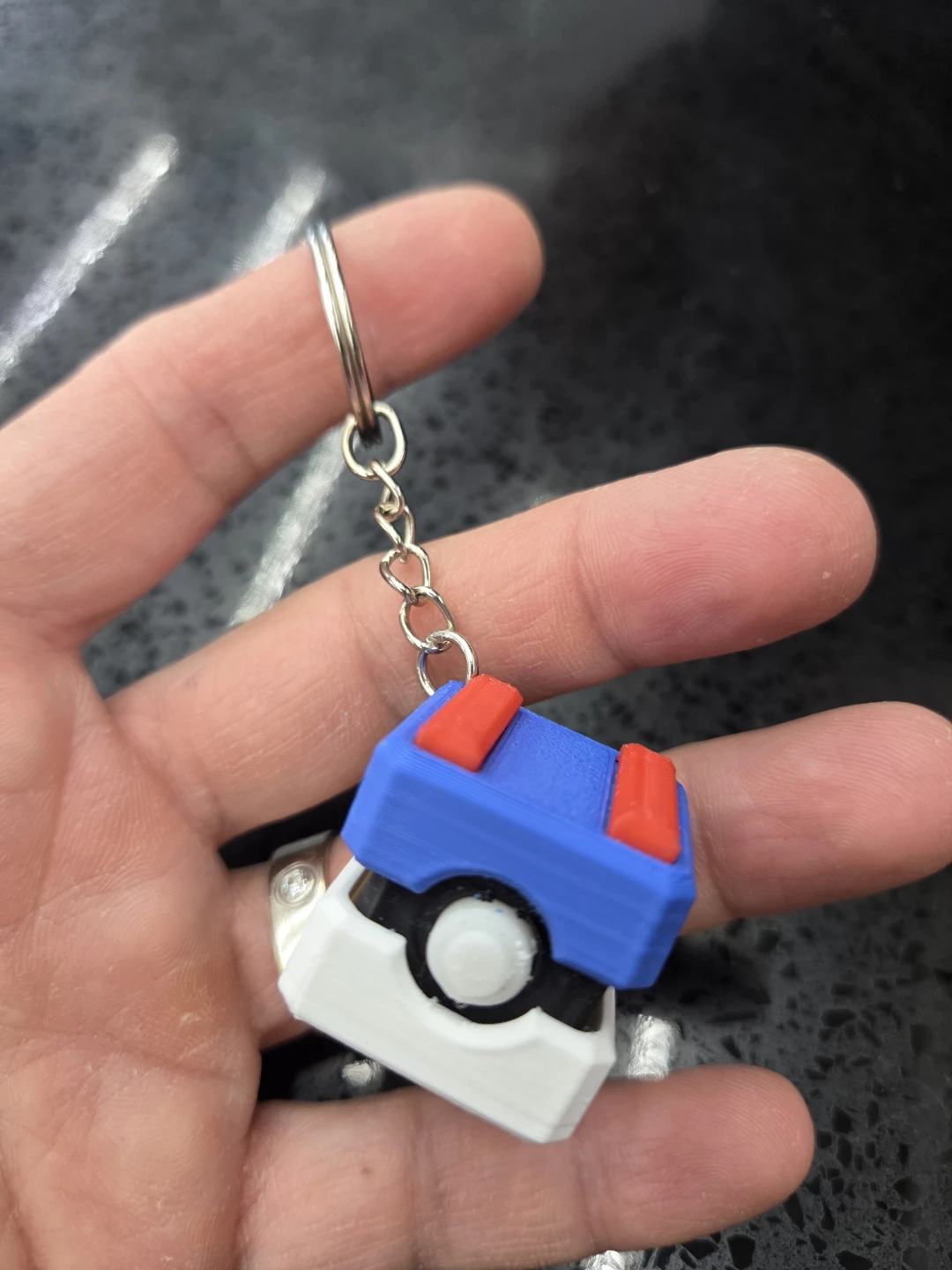 Poké Ball Keychains (Set of 3)