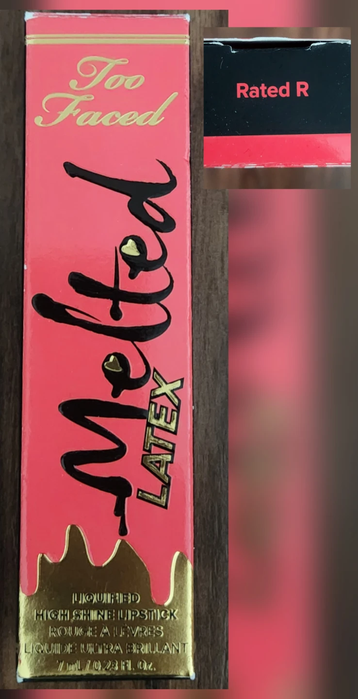 Brand new Too Faced Melted Lipstick - Rated R