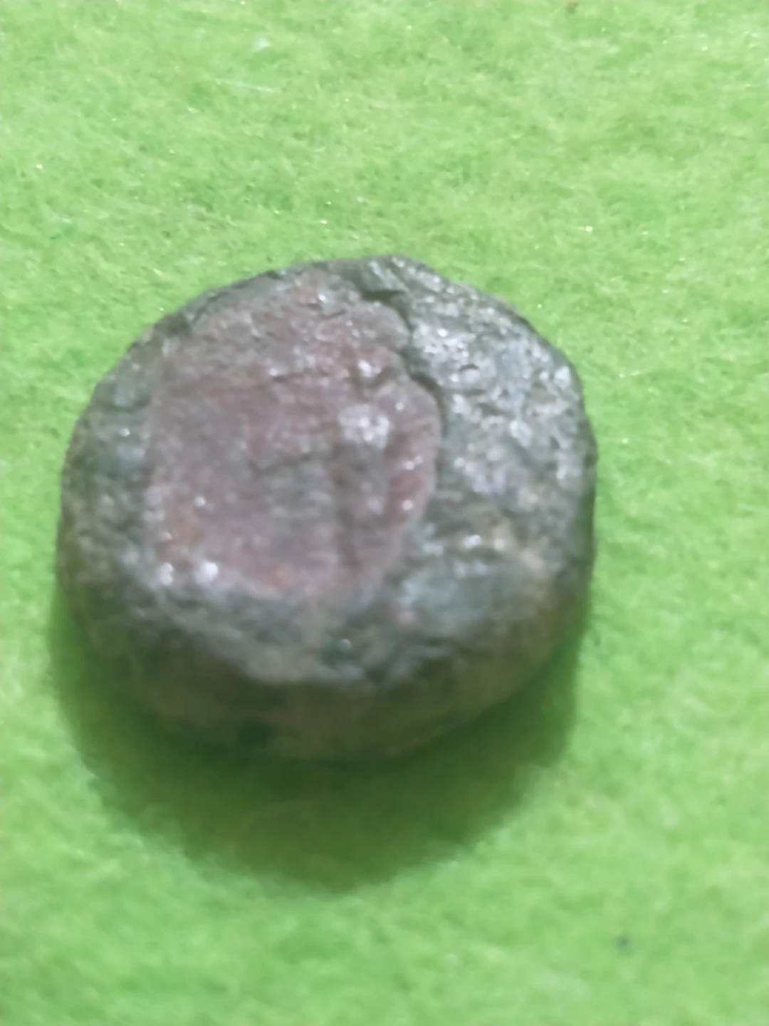 Unattributed ancient Greek countermarked coin - photo 2