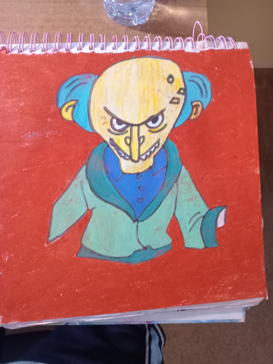 Mr. BURNS DRAWING BY CUSTOM ARTIST SHERWIN - photo 3