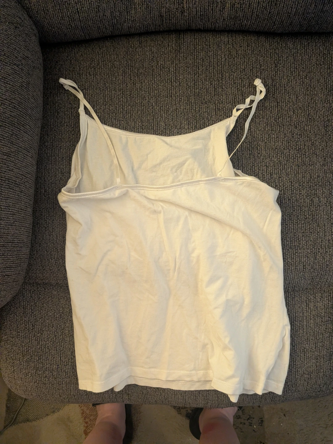 white spaghetti strap camisole pick up in st Albert