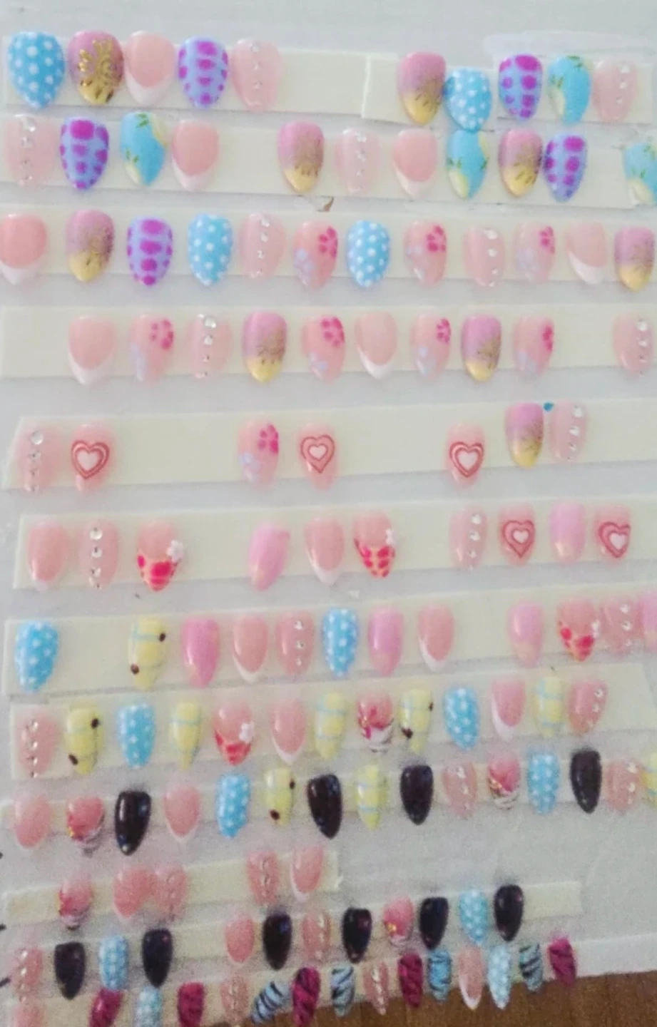Assorted Press-On False Nails - custom - photo 4