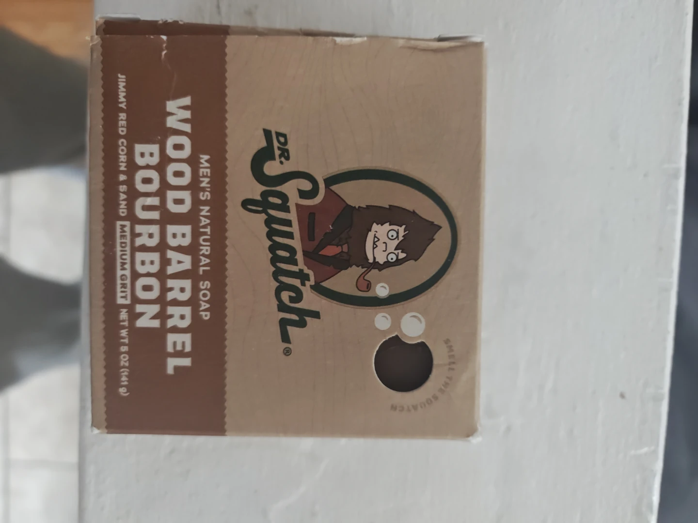 Dr. Squatch Wood Barrel Bourbon Men's Natural Soap - 8 oz