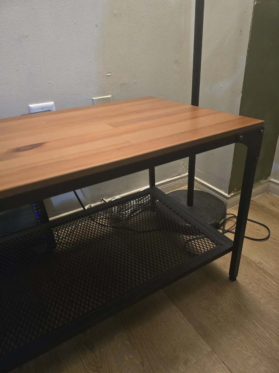 Modern Industrial Coffee Table -Like New - photo 4