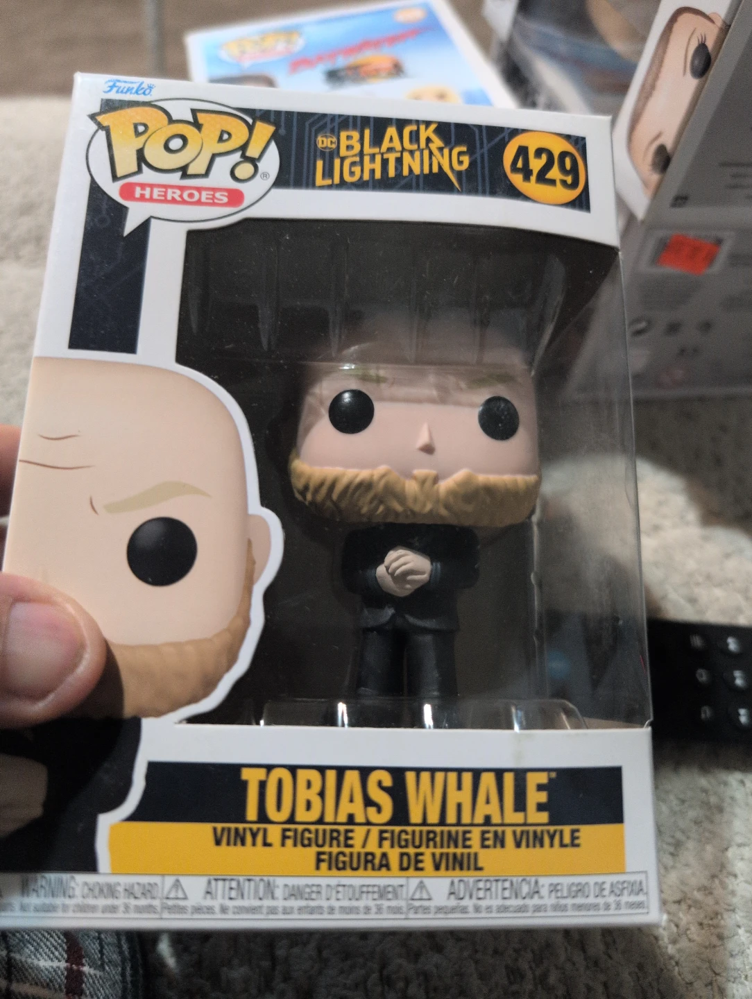Funko Pop! DC Black Lightning Tobias Whale #429 Vinyl Figure