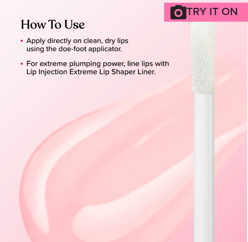 (NEW) 💋 Too Faced - Lip Injection Extreme Lip Plumping Lip Gloss - photo 5