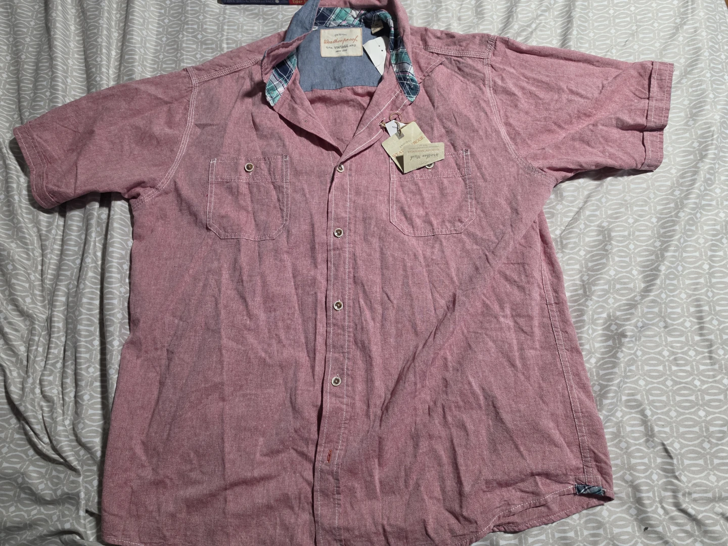 Weatherproof Vintage Short Sleeve Shirt - XL
