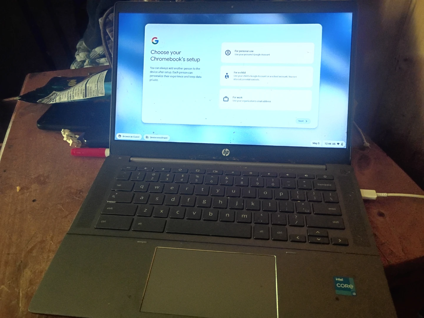 HP Chromebook Laptop - photo 2