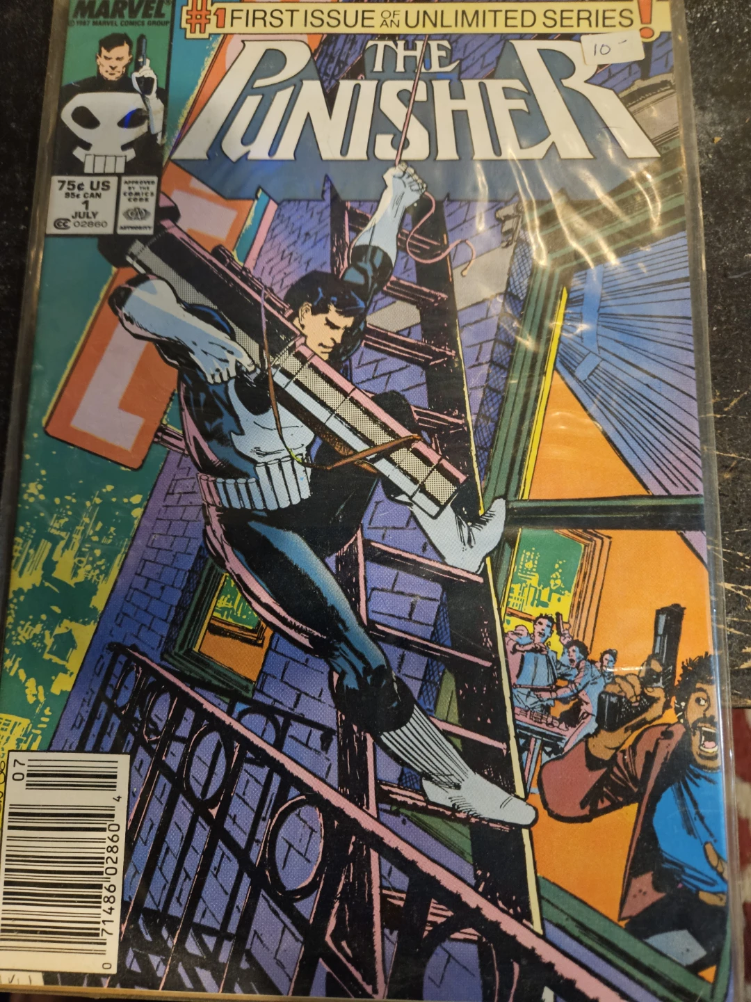 The Punisher First Issue Unlimited Series Comic