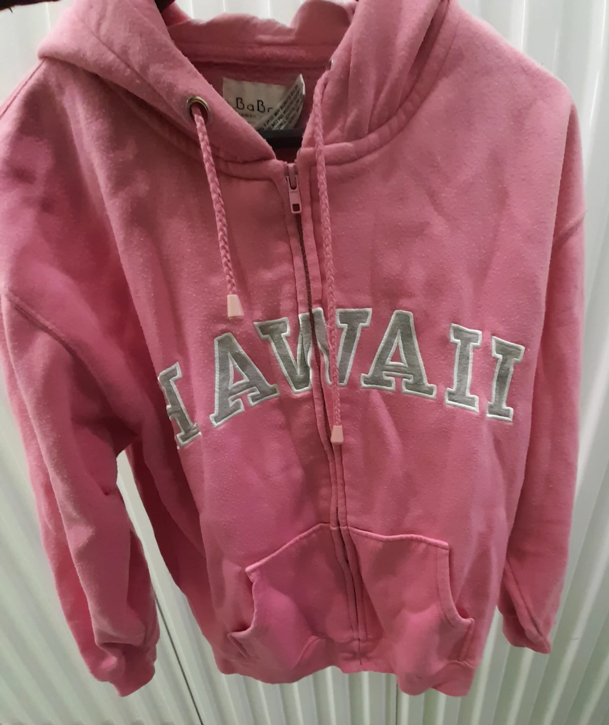 Pink "Hawaii" Zip-Up Hoodie M-XL - photo 3