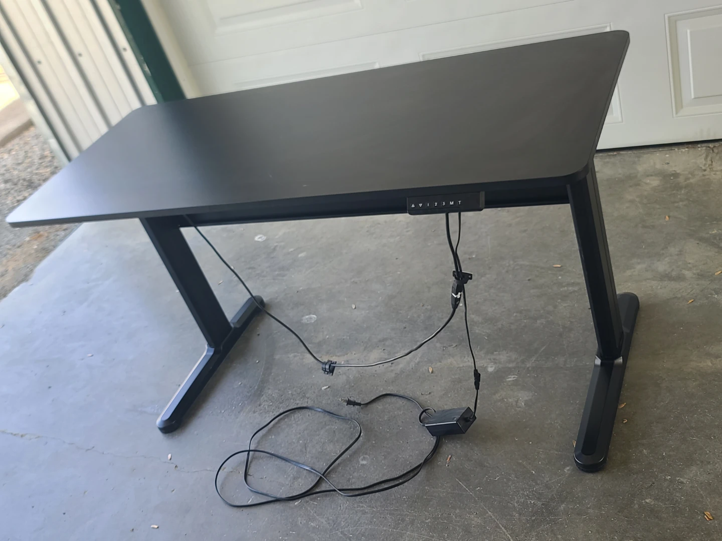 VIVO Black Electric Standing Desk