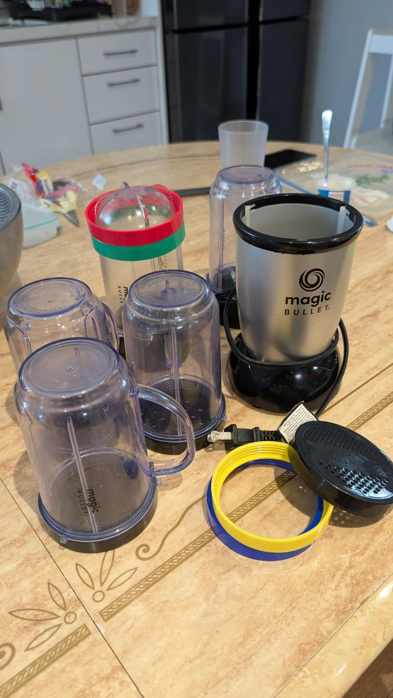 Magic Bullet Blender Cups and Accessories
