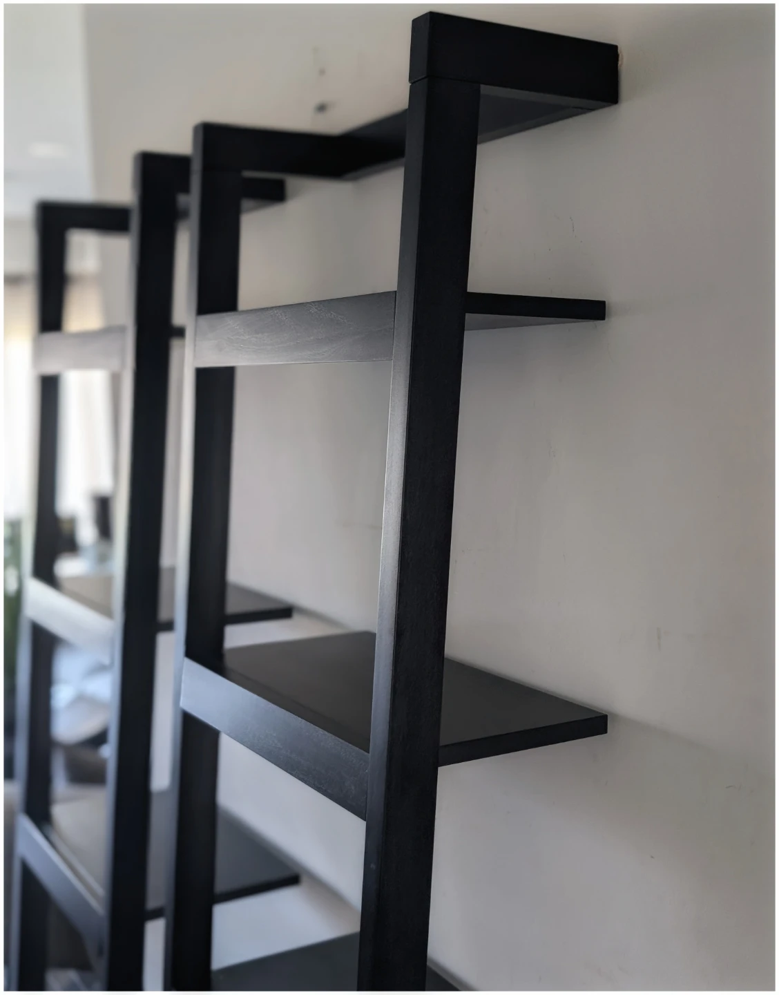 Crate and Barrel leaning shelves - photo 3