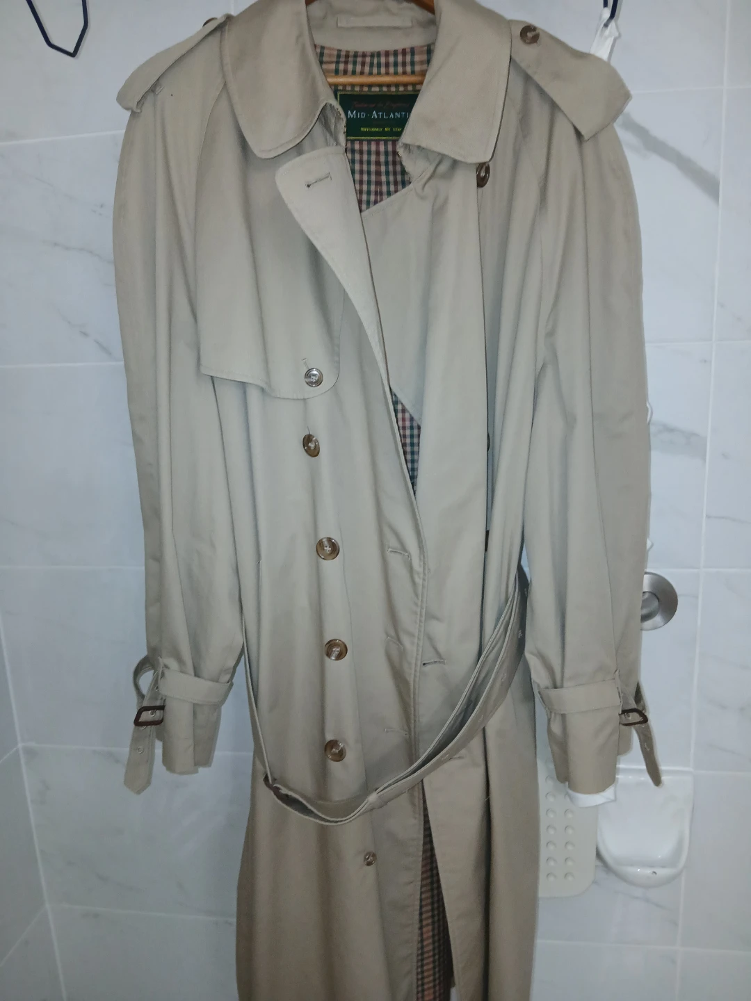 Mid-Atlantic Beige Trench Coat - photo 2