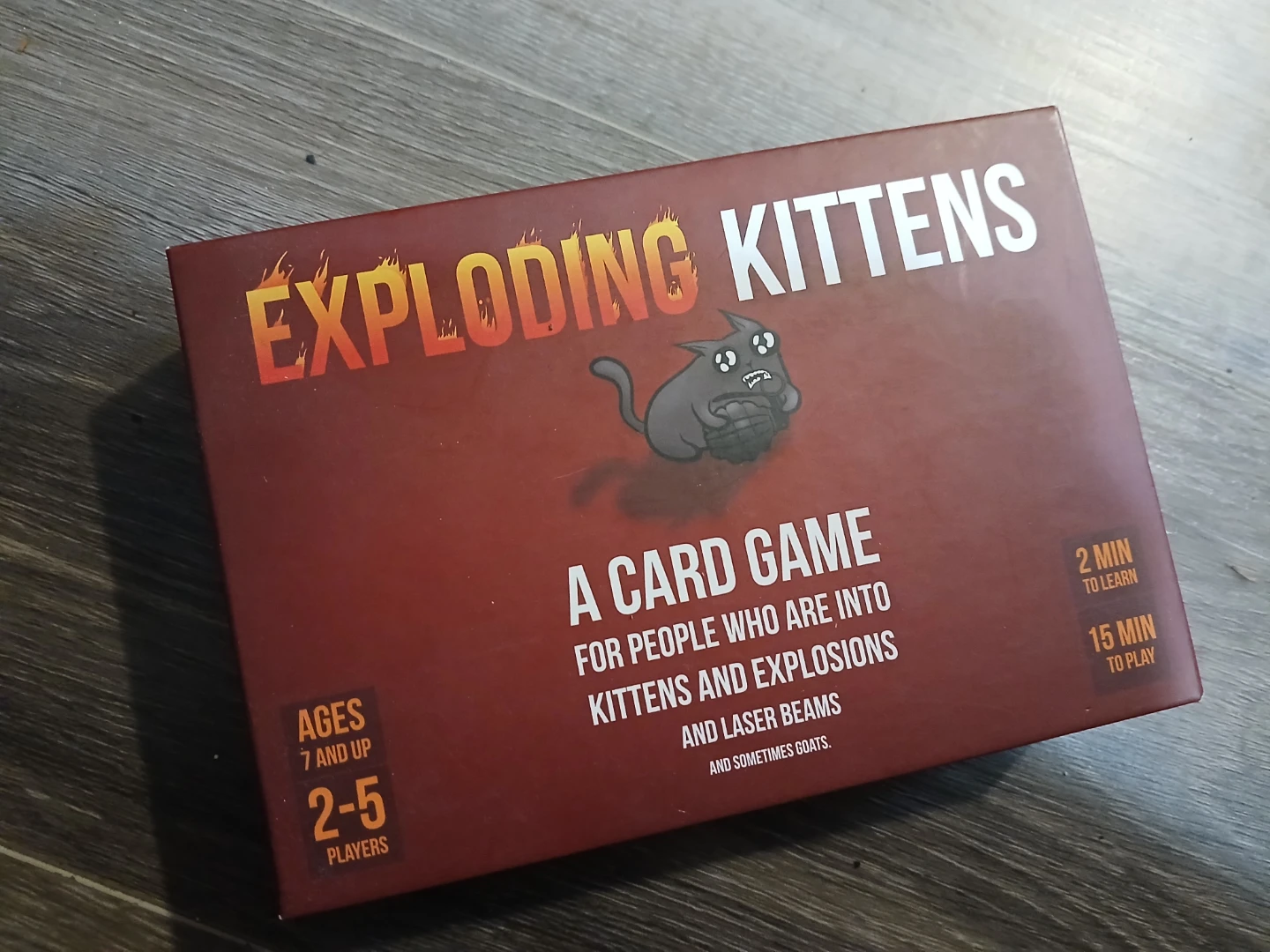 Exploding Kittens Original Edition Card Game